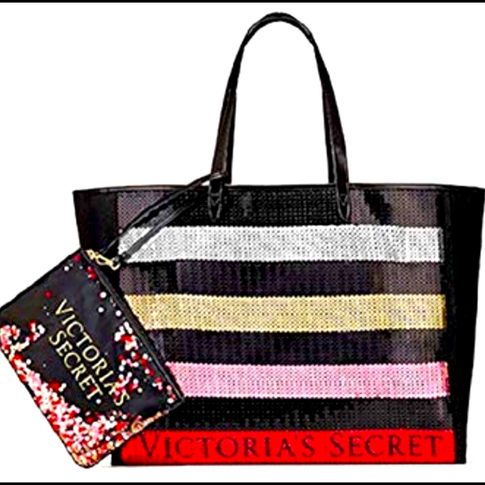 NWT VS Sequin Large Tote